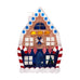 Erstwilder "Holiday Home" Gingerbread House Brooch with Gift Box