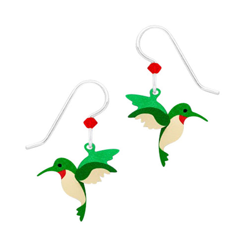Sienna Sky Hummingbirds in Flight Pierced Earrings - Belle Fleur Boutique