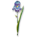 Zarah Blooming Iris Pin - Belle Fleur Boutique