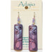 Adajio Lavender Daisy Garden Floral Filigree Pierced Earrings ~Made in USA~ - Belle Fleur Boutique
