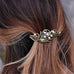 Sweet Romance Lily of the Valley Flower & Glass Pearls Barrette - Belle Fleur Boutique