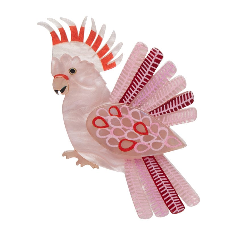 Erstwilder "Major Mitch's Moment" Cockatoo Brooch with Gift Box