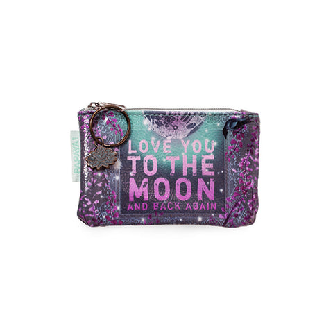 PAPAYA! Art Moon and Back Again Coin Purse (5.5" x 3.5") - Belle Fleur Boutique