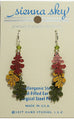 Sienna Sky Oak Leaves in Autumn Colors Pierced Earrings - Belle Fleur Boutique