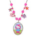 Tarina Tarantino Pink Head Heritage Flower Charm Necklace (Pink) - Belle Fleur Boutique