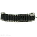 Rose Gonzales "Tori" Drama Collection Woven Bracelet in Black - Belle Fleur Boutique