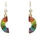 Kirks Folly Rainbow Wishes Multi-Color Crystals Leverback Earrings (Goldtone) - Belle Fleur Boutique