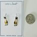 Zarah Snowshoe Siamese Cat Pierced Earrings - Belle Fleur Boutique