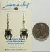 Sienna Sky Spooky Spider Pierced Earrings ~Made in Colorado~ - Belle Fleur Boutique