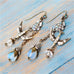 Sweet Romance Spirit Bird Opaline Pierced Earrings - Belle Fleur Boutique