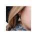 Sweet Romance Starlight Moonlight Crystal Pierced Earrings - Belle Fleur Boutique