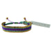 Rose Gonzales "Tori" Strut Collection Woven Bracelet in Purple & Teal - Belle Fleur Boutique