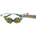 Rose Gonzales "Taylor" Strut Collection Woven Bracelet (Sage Green) - Belle Fleur Boutique