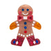 Erstwilder "Sugar & Spice" Gingerbread Man Brooch with Gift Box