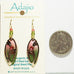 Adajio Sunset Ombre Teardrop Pierced Earrings - Belle Fleur Boutique
