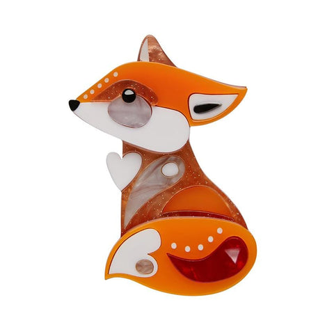 Erstwilder "The Footloose Fox" Brooch Designed in Melbourne, Australia