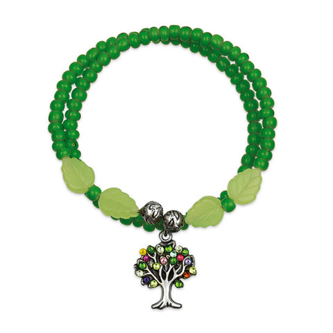 Anne Koplik Tree of Life Charm Wrapsody Wrap-a-Round Bracelet - Belle Fleur Boutique