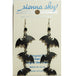 Sienna Sky Halloween Bat Family Pierced Earrings - Belle Fleur Boutique