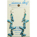 Sienna Sky Cascading Turquoise & Teal Butterflies Pierced Earrings - Belle Fleur Boutique