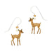 Sienna Sky Young Fawn Baby Deer Pierced Earrings - Belle Fleur Boutique